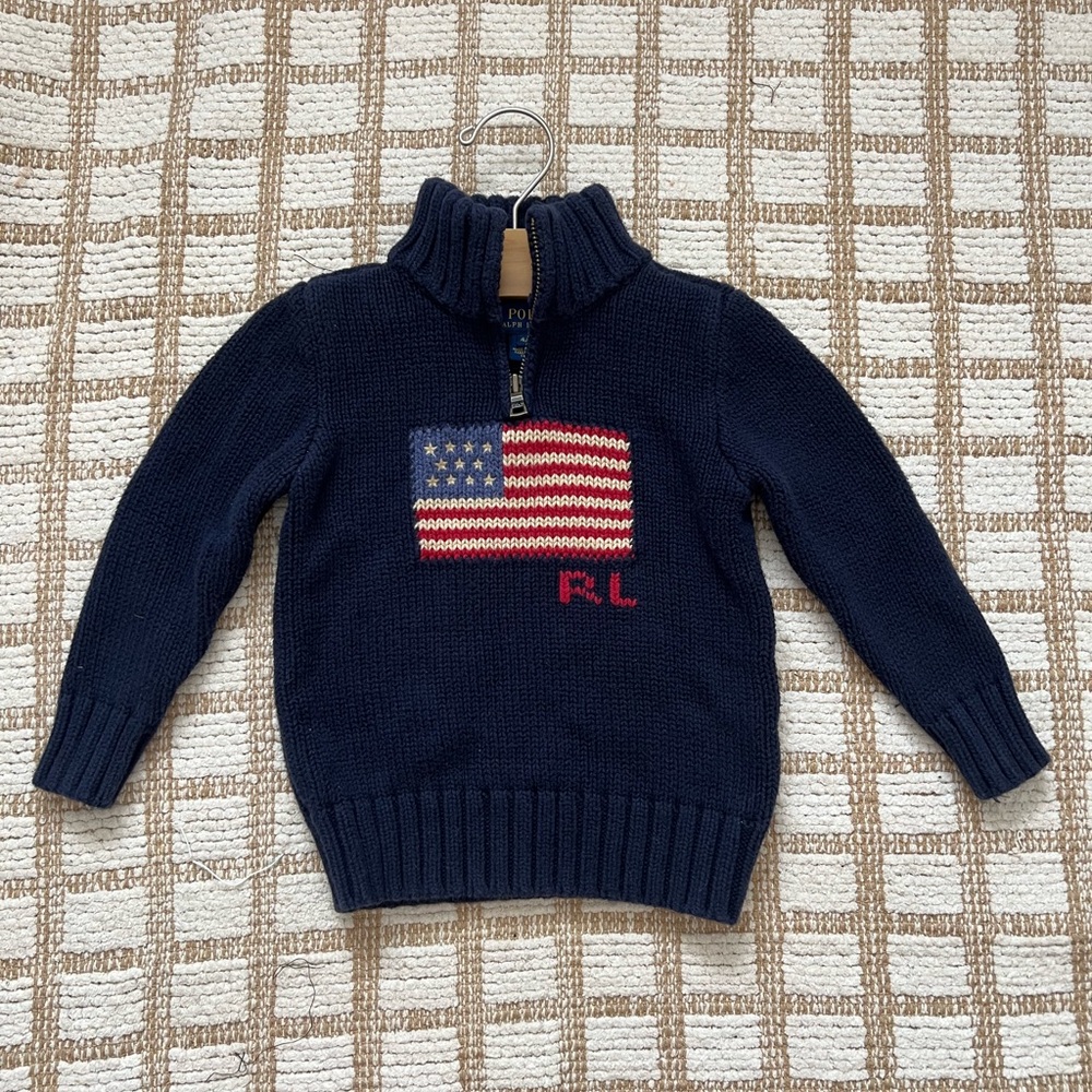Ralph Lauren Iconic Flag Sweater